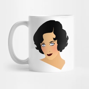 Young Joan Crawford Portrait Mug